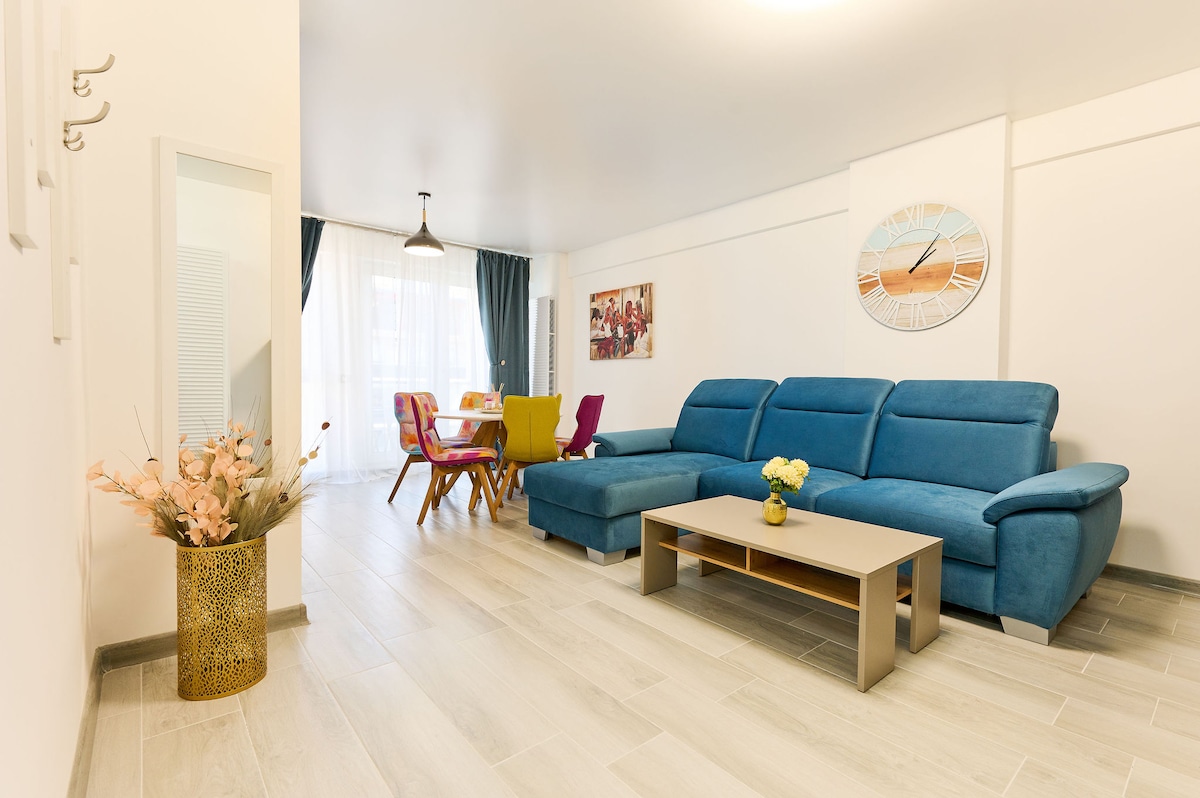 Filip's Apartment in Nord10 - pool & parking — Apartament — închiriere de vacanță în Nord10 by Alezzi, Mamaia Nord, Constanța, România — fotografia 5 a proprietății | Aqua Vista Rentals