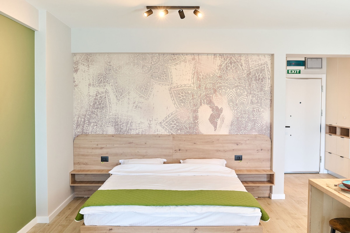 Studio Cornelia Spa&Pool in Infinity Beach Resort — Studio — închiriere de vacanță în Infinity Resort & SPA, Mamaia Nord, Constanța, România — fotografia 6 a proprietății | Aqua Vista Rentals