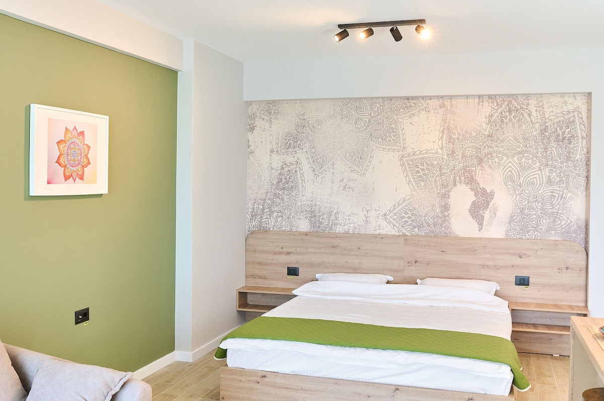 Studio Cornelia Spa&Pool in Infinity Beach Resort — Studio — închiriere de vacanță în Infinity Resort & SPA, Mamaia Nord, Constanța, România — fotografia 7 a proprietății | Aqua Vista Rentals