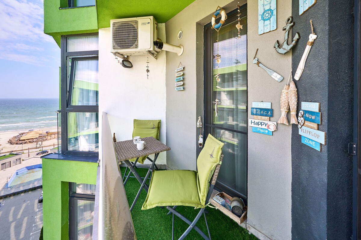 Color Studio 126 - Spa & Pools access — Studio — vacation rental at Alezzi Beach Resort, Mamaia Nord, Constanța, Romania — property photo 6 | Aqua Vista Rentals