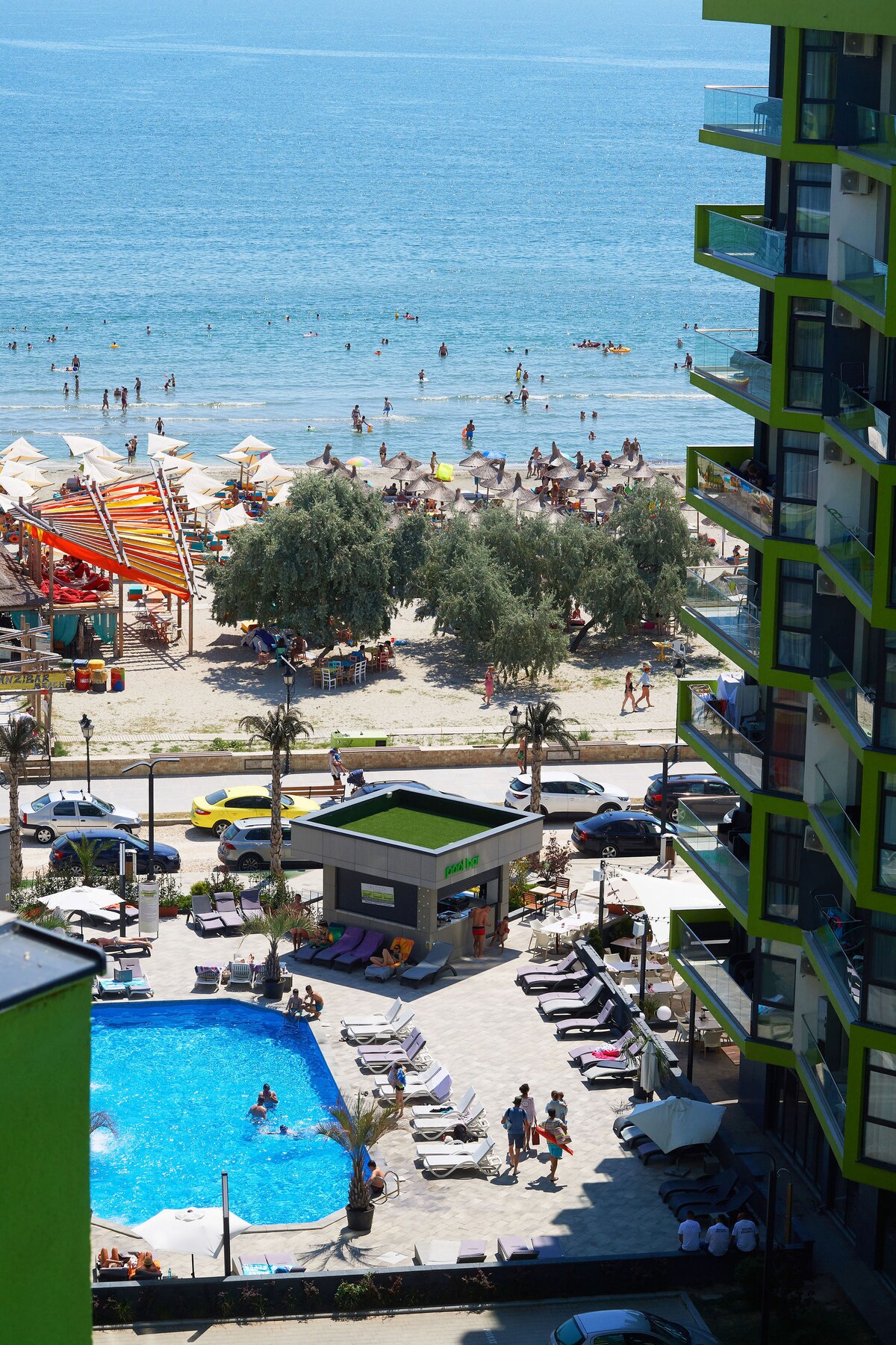 Fun Studio Spa n Pool Beach resort — Studio — vacation rental at Alezzi Beach Resort, Mamaia Nord, Constanța, Romania — property photo 5 | Aqua Vista Rentals