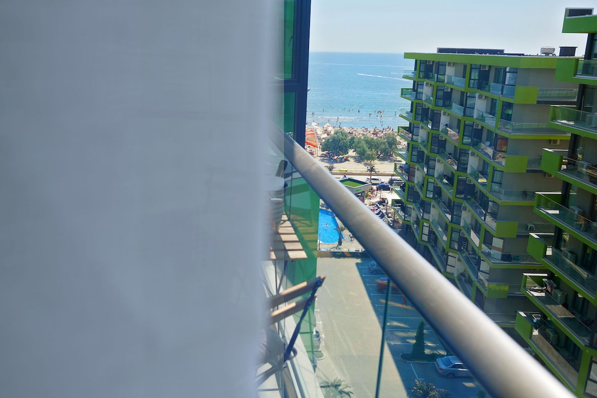 Fun Studio Spa n Pool Beach resort — Studio — vacation rental at Alezzi Beach Resort, Mamaia Nord, Constanța, Romania — property photo 6 | Aqua Vista Rentals