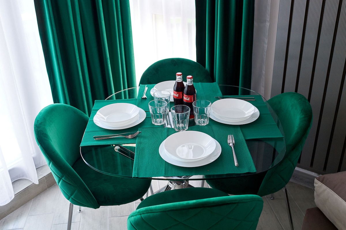 Fun Studio Spa n Pool Beach resort — Studio — vacation rental at Alezzi Beach Resort, Mamaia Nord, Constanța, Romania — property photo 8 | Aqua Vista Rentals