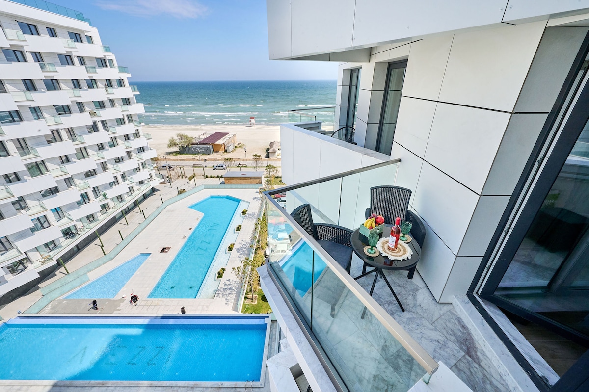 AdeMar Luxury Apartment- Spa&Pool Beach Resort — Apartament — închiriere de vacanță în Infinity Resort & SPA, Mamaia Nord, Constanța, România — fotografia 6 a proprietății | Aqua Vista Rentals