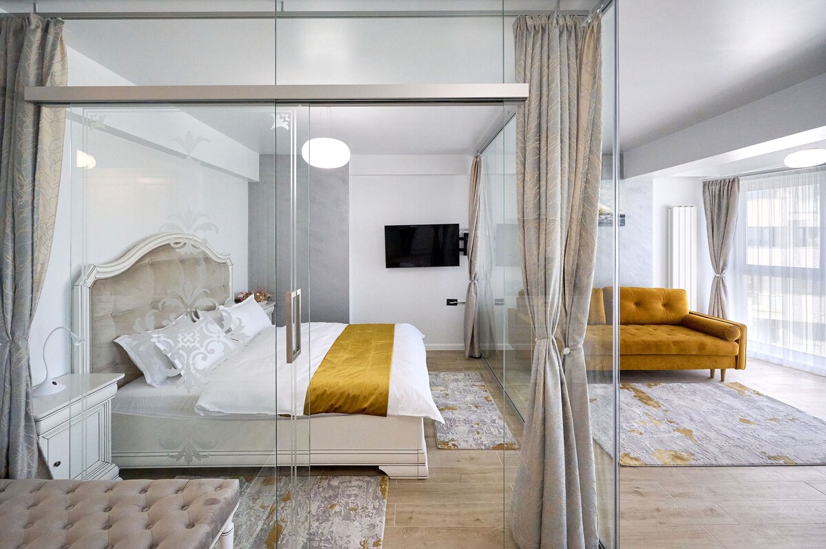 Magic Studio in Infinity Beach Resort Pool & Parking — Studio — închiriere de vacanță în Infinity Resort & SPA, Mamaia Nord, Constanța, România — fotografia 7 a proprietății | Aqua Vista Rentals