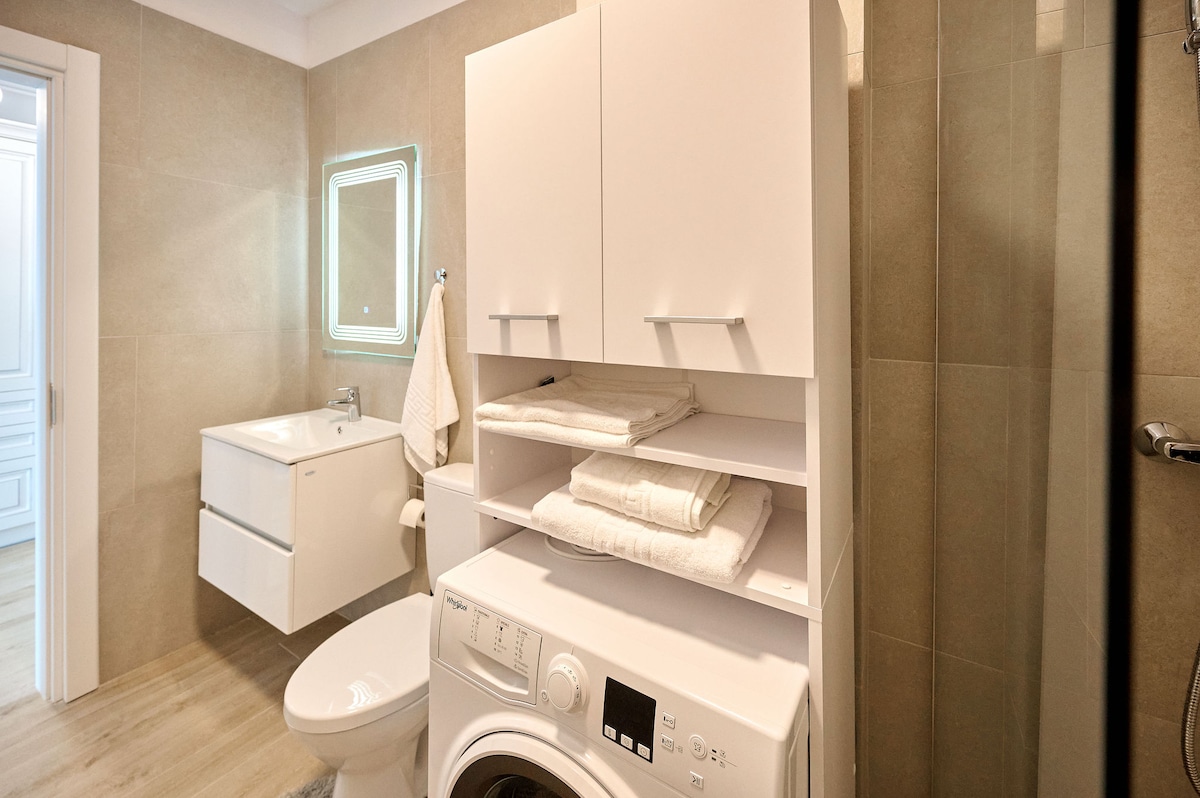 Magic Studio in Infinity Beach Resort Pool & Parking — Studio — închiriere de vacanță în Infinity Resort & SPA, Mamaia Nord, Constanța, România — fotografia 8 a proprietății | Aqua Vista Rentals