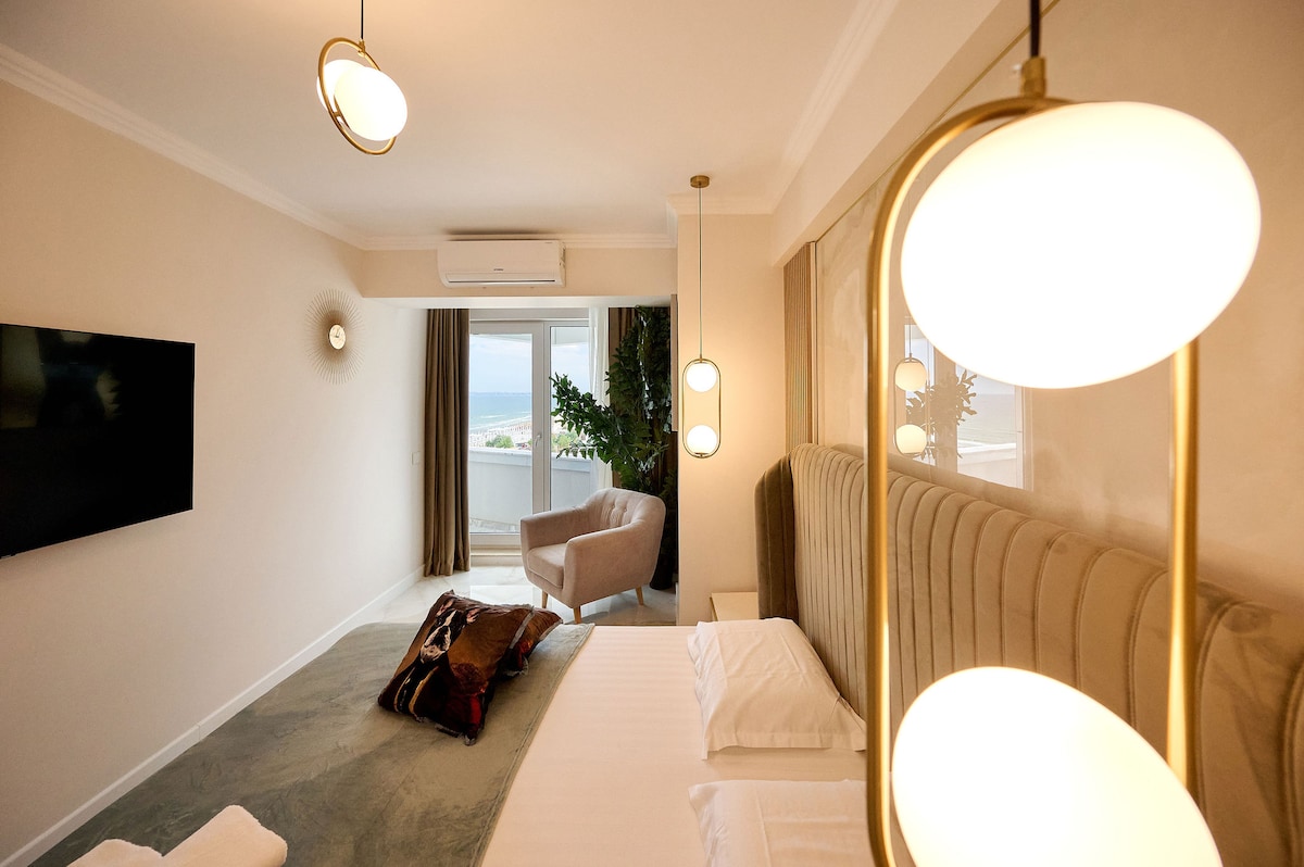 Wave n’ Sea Apartment in Infinity Beach Resort - parking — Apartment — sea-view vacation rental at Infinity Resort & SPA, Mamaia Nord, Constanța, Romania — property photo 4 | Aqua Vista Rentals