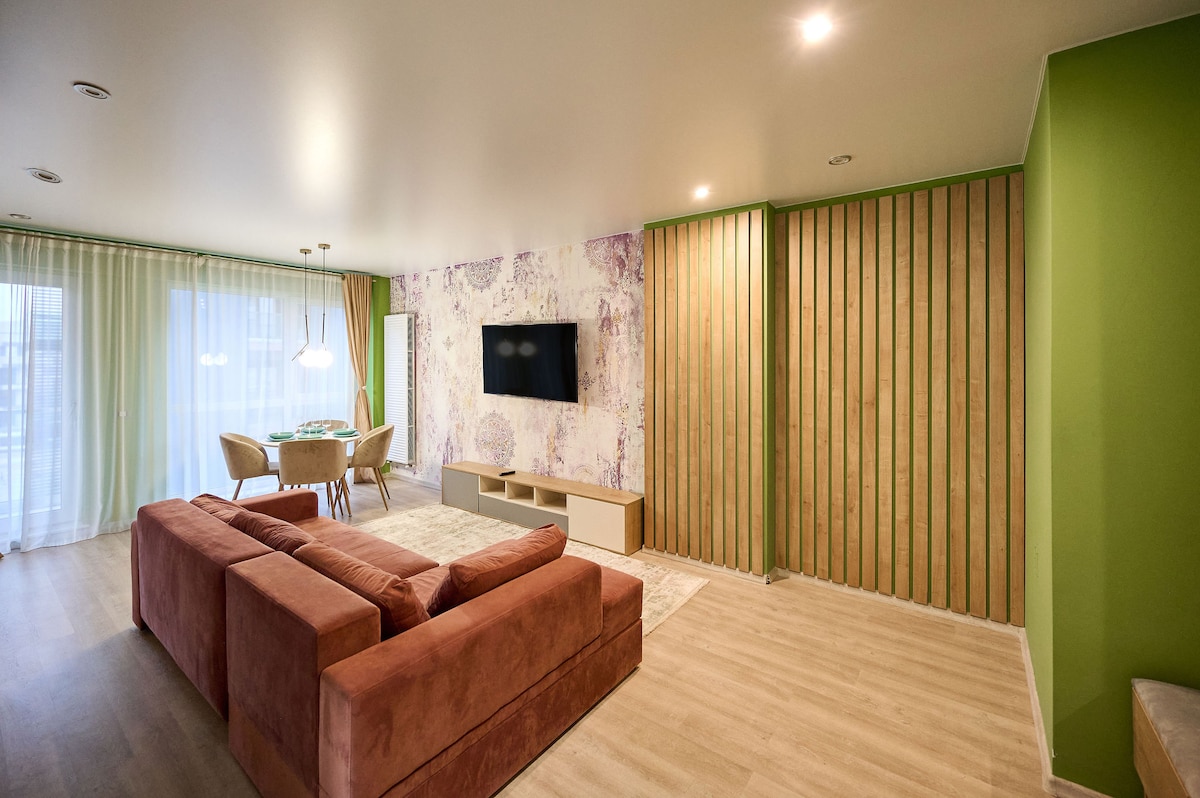 Ziano Beach Apartment in Nord10 Pool Resort — Apartment — vacation rental at Nord10 by Alezzi, Mamaia Nord, Constanța, Romania — property photo 6 | Aqua Vista Rentals