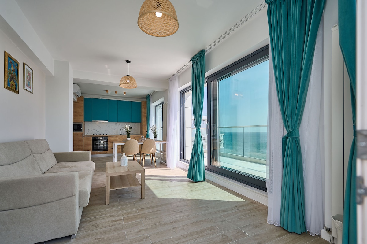 Seagull Apartment in Infinity Beach Resort - parking — Apartament — închiriere de vacanță în Infinity Resort & SPA, Mamaia Nord, Constanța, România — fotografia 3 a proprietății | Aqua Vista Rentals