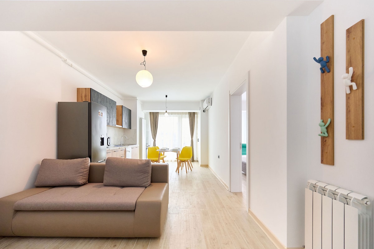 La Playa Apartment in Infinity Beach Resort - parking — Apartment — sea-view vacation rental at Infinity Resort & SPA, Mamaia Nord, Constanța, Romania — property photo 3 | Aqua Vista Rentals