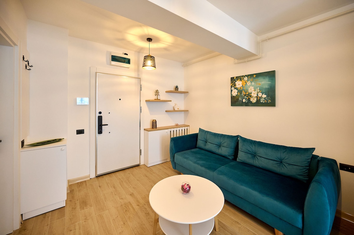 Emerald Gems Apartment in Infinity Beach Resort — Apartament — închiriere de vacanță în Infinity Resort & SPA, Mamaia Nord, Constanța, România — fotografia 8 a proprietății | Aqua Vista Rentals