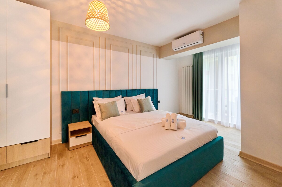 Summer Residence Apartment in Infinity Beach Resort - parking — Apartament — închiriere de vacanță în Infinity Resort & SPA, Mamaia Nord, Constanța, România — fotografia 4 a proprietății | Aqua Vista Rentals