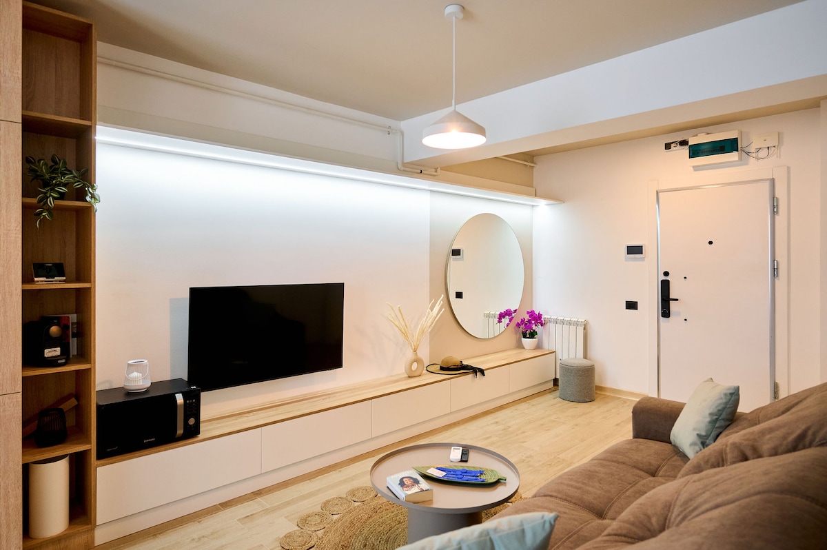Nova Seaview Apartment InfinityBeachResort-parking — Apartament — închiriere de vacanță cu vedere la mare în Infinity Resort & SPA, Mamaia Nord, Constanța, România — fotografia 5 a proprietății | Aqua Vista Rentals