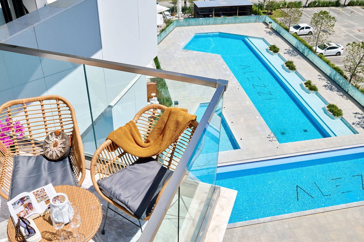 Nova Seaview Apartment InfinityBeachResort-parking — Apartament — închiriere de vacanță cu vedere la mare în Infinity Resort & SPA, Mamaia Nord, Constanța, România — fotografia 8 a proprietății | Aqua Vista Rentals