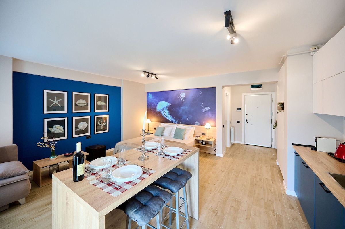 Studio M47 Infinity beach resort — Studio — sea-view vacation rental at Infinity Resort & SPA, Mamaia Nord, Constanța, Romania — property photo 8 | Aqua Vista Rentals