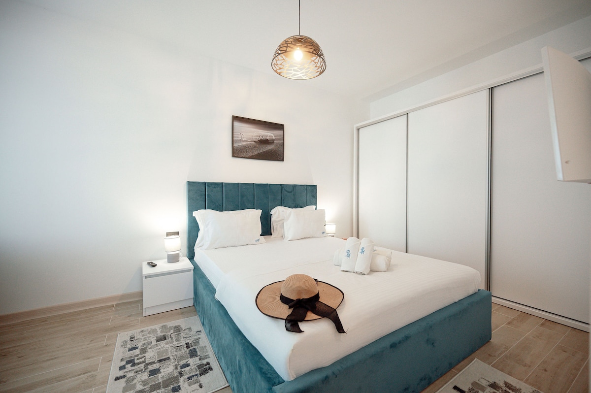 Holiday Apart Spa&Pool Infinity Resort — Apartament — închiriere de vacanță cu vedere la mare în Infinity Resort & SPA, Mamaia Nord, Constanța, România — fotografia 8 a proprietății | Aqua Vista Rentals
