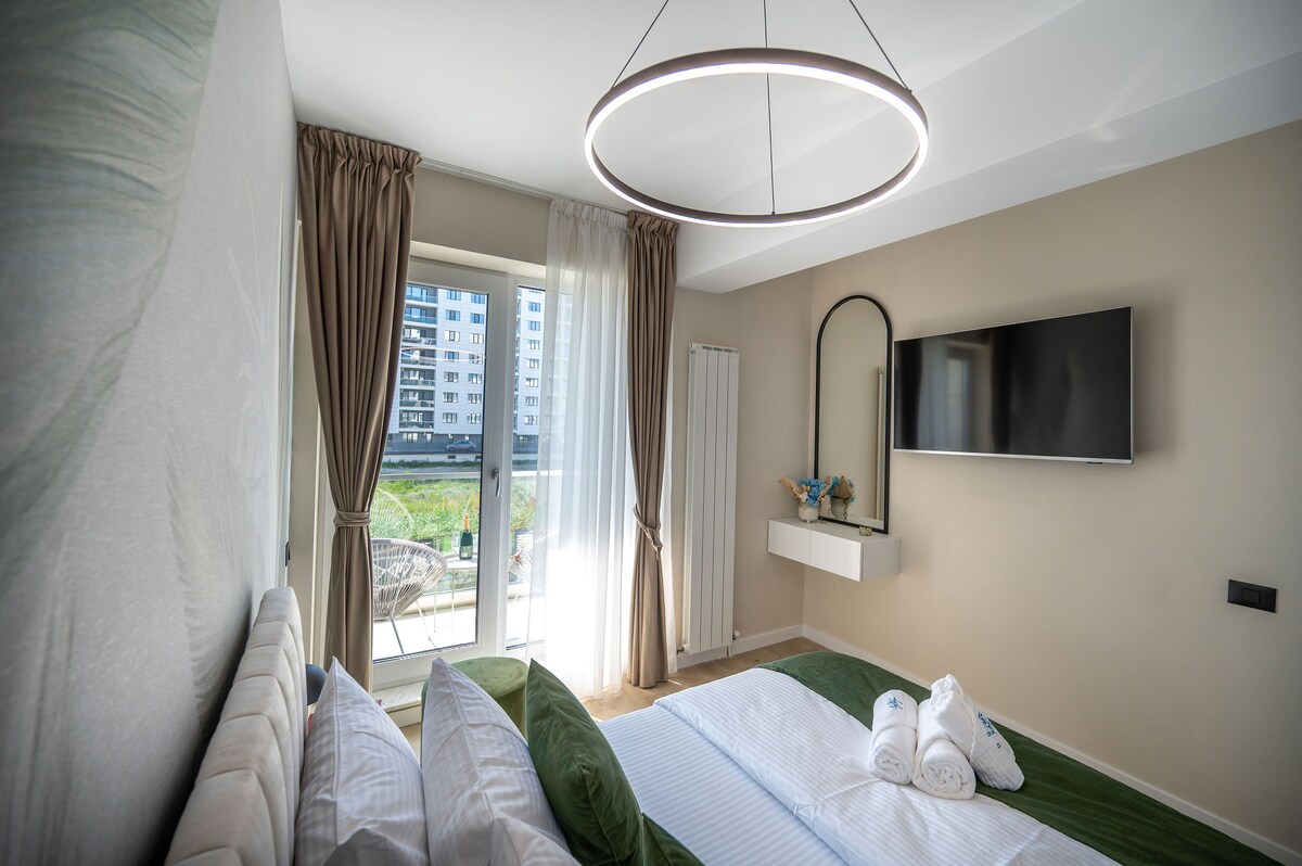 Laguna Breeze Apartment in Infinity Spa & Pool — Apartment — vacation rental at Infinity Resort & SPA, Mamaia Nord, Constanța, Romania — property photo 3 | Aqua Vista Rentals