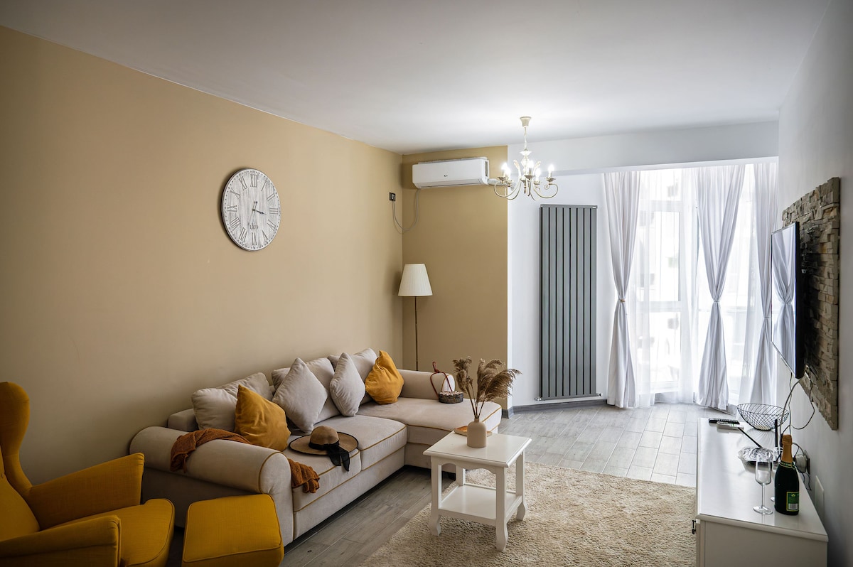 Horizon View Apartment Spa & Pool beach resort — Apartament — închiriere de vacanță în Alezzi Beach Resort, Mamaia Nord, Constanța, România — fotografia 8 a proprietății | Aqua Vista Rentals