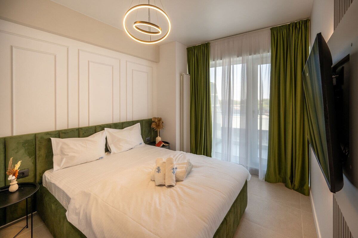 Wanna's Dream Apartment in Odyssey SpaPool-parking — Apartament — închiriere de vacanță în Alezzi Odyssey, Mamaia Nord, Constanța, România — fotografia 5 a proprietății | Aqua Vista Rentals