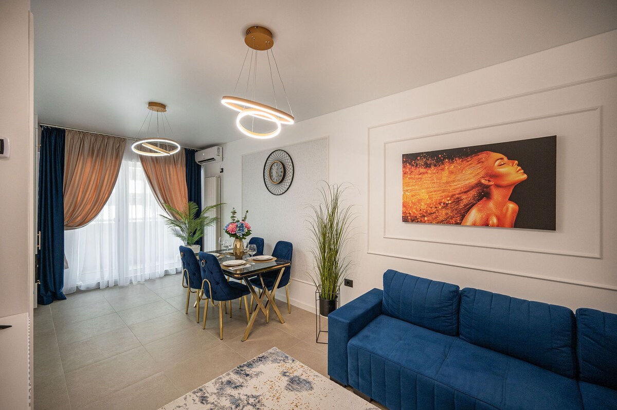 Unique 4U Apartment in Odyssey Spa&Pool-parking — Apartament — închiriere de vacanță în Alezzi Odyssey, Mamaia Nord, Constanța, România — fotografia 3 a proprietății | Aqua Vista Rentals