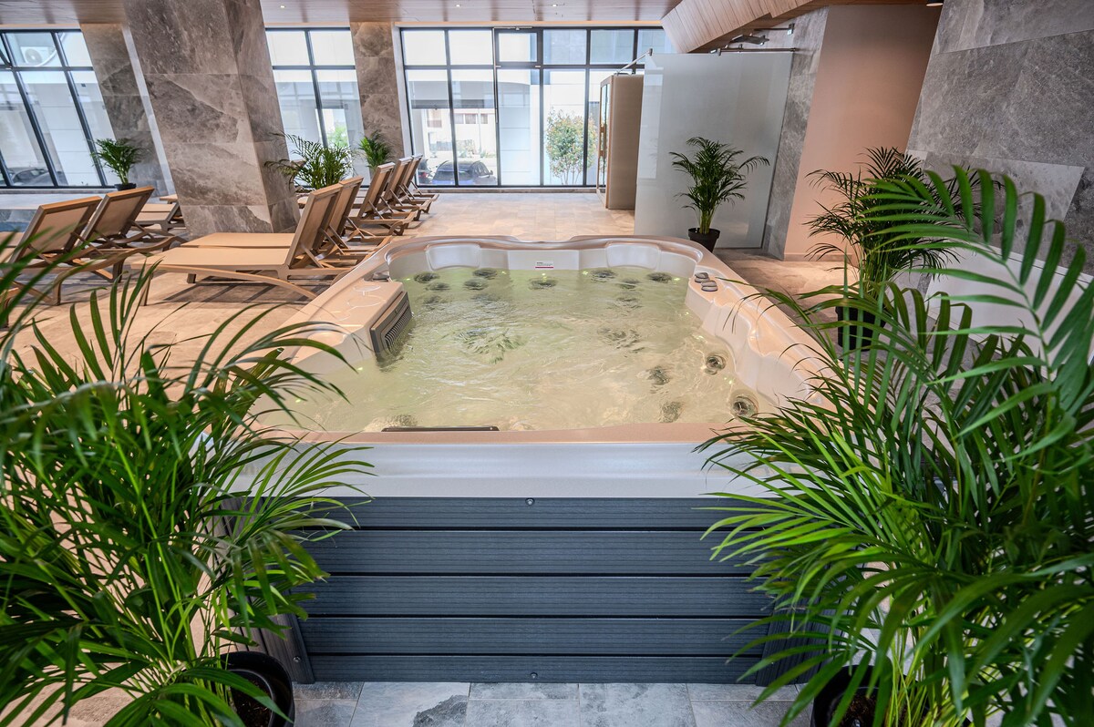 Unique 4U Apartment in Odyssey Spa&Pool-parking — Apartament — închiriere de vacanță în Alezzi Odyssey, Mamaia Nord, Constanța, România — fotografia 7 a proprietății | Aqua Vista Rentals