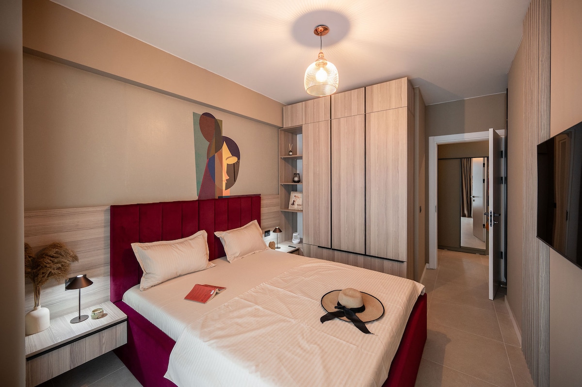 Topaz Apartment 96 in Odyssey Spa&Pool-parking — Apartament — închiriere de vacanță în Alezzi Odyssey, Mamaia Nord, Constanța, România — fotografia 6 a proprietății | Aqua Vista Rentals