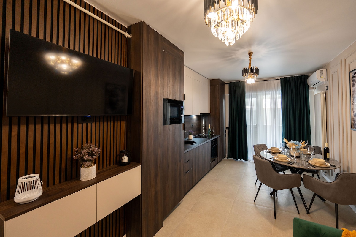 Breeze of the Sea Apartment in Odyssey Spa&Pool — Apartament — închiriere de vacanță în Alezzi Odyssey, Mamaia Nord, Constanța, România — fotografia 8 a proprietății | Aqua Vista Rentals