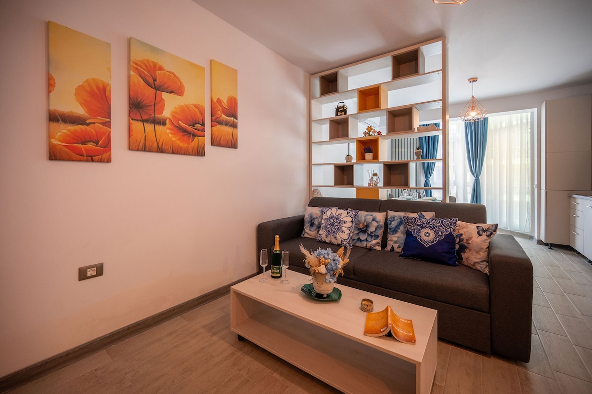 Mediteraneo Apartment Beach Spa&Pool Resort — Apartament — închiriere de vacanță în Alezzi Beach Resort, Mamaia Nord, Constanța, România — fotografia 6 a proprietății | Aqua Vista Rentals