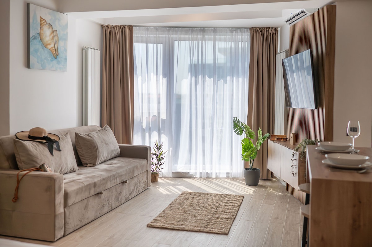 Infinity Studio 309 Pool&Spa Resort — Studio — închiriere de vacanță în Infinity Resort & SPA, Mamaia Nord, Constanța, România — fotografia 5 a proprietății | Aqua Vista Rentals