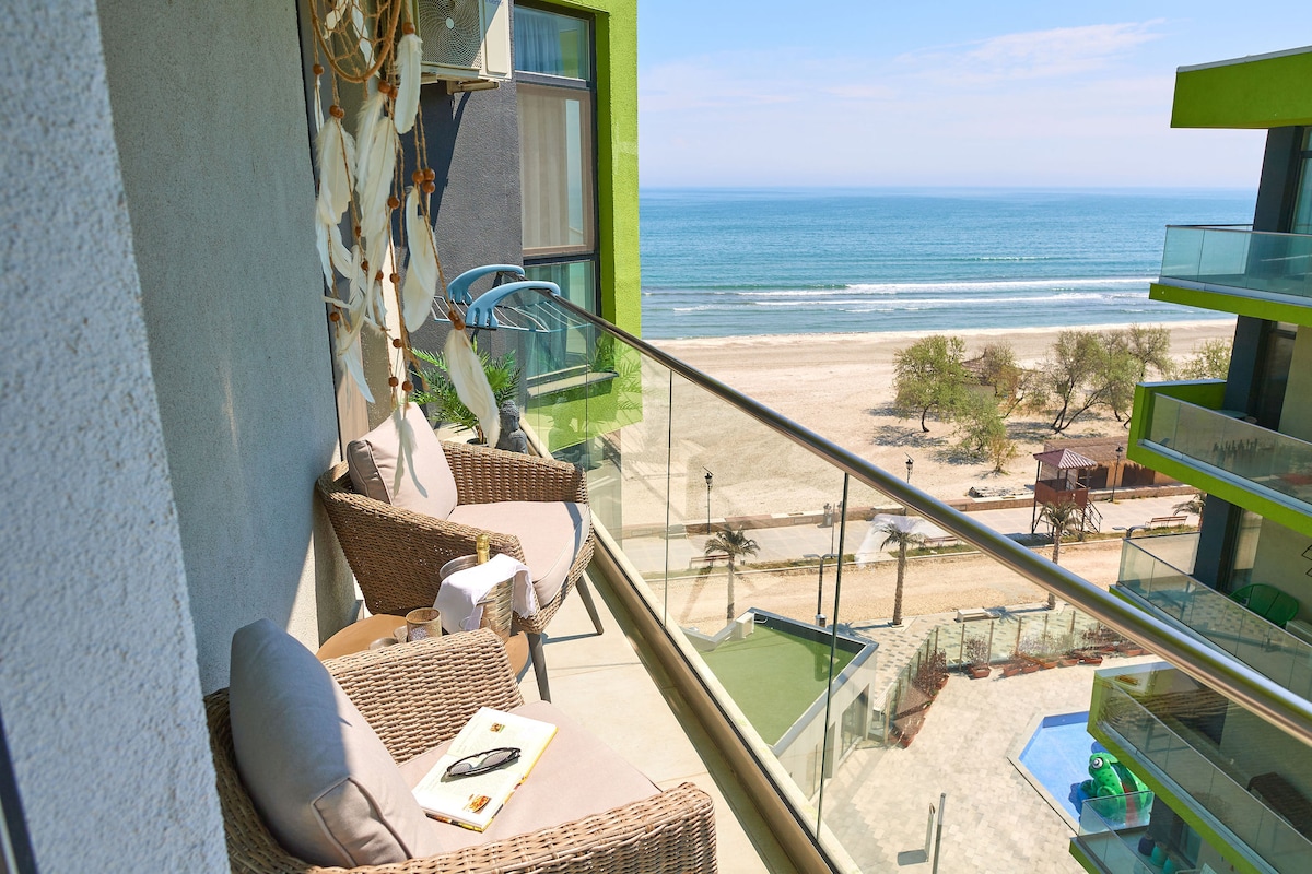 Summer memories apt Spa n Pools Beach resort — Apartment — vacation rental at Alezzi Beach Resort, Mamaia Nord, Constanța, Romania — property photo 3 | Aqua Vista Rentals