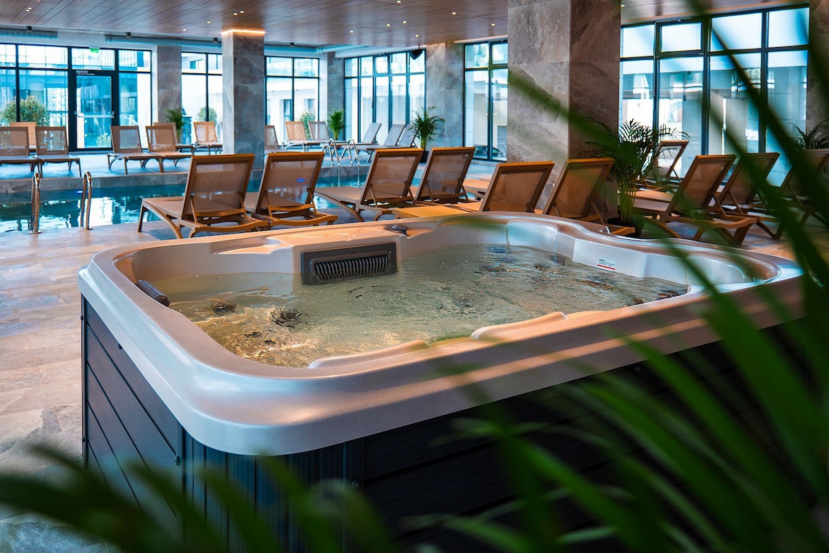 Adda Sea Apartment in Odyssey Spa & Pool — Apartament — închiriere de vacanță în Alezzi Odyssey, Mamaia Nord, Constanța, România — fotografia 5 a proprietății | Aqua Vista Rentals